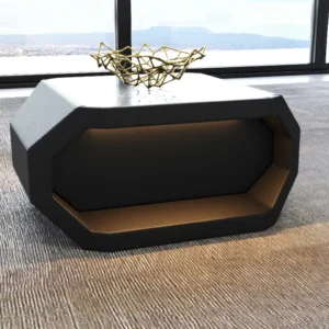 Büffelleder Couchtisch Aurora