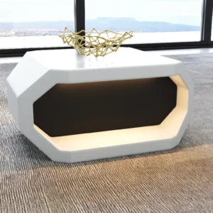 Büffelleder Couchtisch Aurora