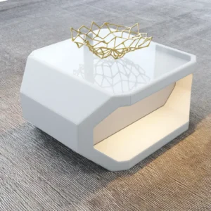 Büffelleder Couchtisch Aurora