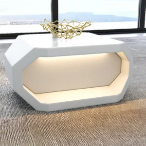 Büffelleder Couchtisch Aurora