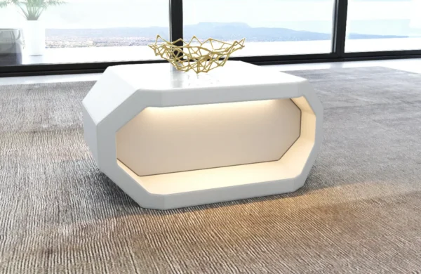 Büffelleder Couchtisch Aurora – Bild 12