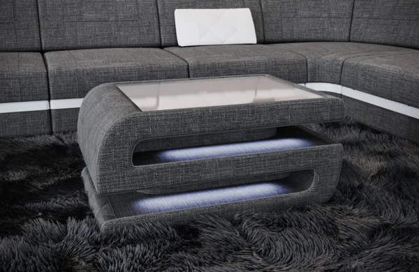 Webstoff Couchtisch Bellavita – Bild 4