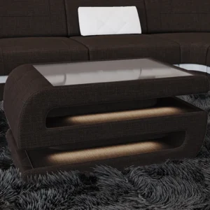 Webstoff Couchtisch Bellavita