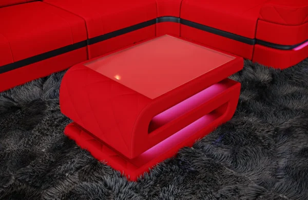 Mikrofaser Couchtisch Bellavita – Bild 7