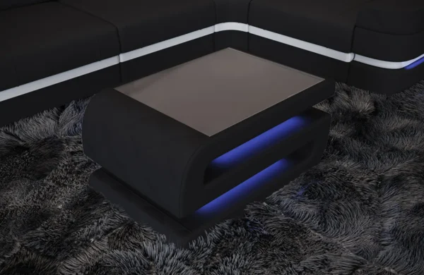Mikrofaser Couchtisch Bellavita – Bild 3