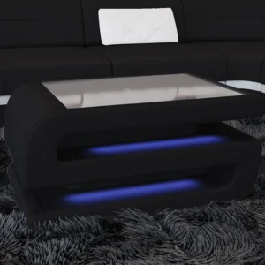 Mikrofaser Couchtisch Bellavita