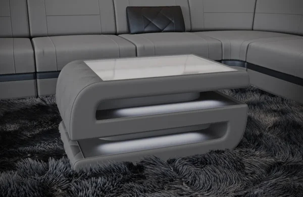 Mikrofaser Couchtisch Bellavita – Bild 6