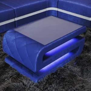Samtstoff Couchtisch Bellavita
