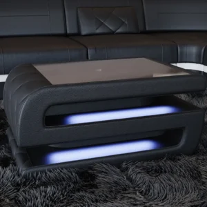 Echtleder Couchtisch Bellavita