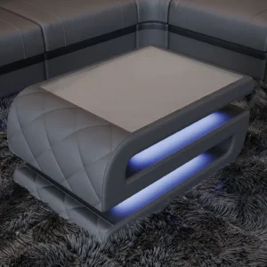 Echtleder Couchtisch Bellavita