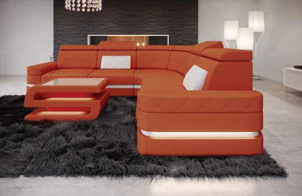 Mikrofaser Ecksofa Bellavita L-Form (Symmetrisch) M – Bild 11