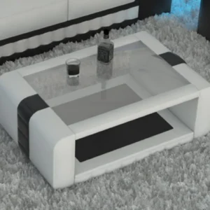 Kunstleder Couchtisch Belvedere