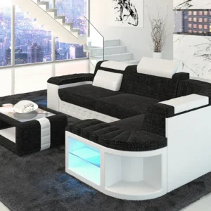 Webstoff Ecksofa Belvedere L-Form S