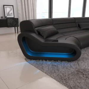 Büffelleder Wohnlandschaft Cosmo C-Form M