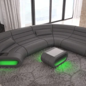 Büffelleder Wohnlandschaft Cosmo C-Form M