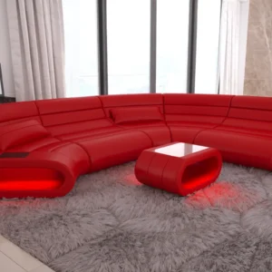 Büffelleder Wohnlandschaft Cosmo C-Form M