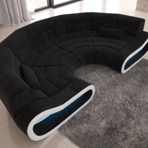 Webstoff Wohnlandschaft Cosmo C-Form (Symmetrisch) S