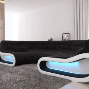 Webstoff Wohnlandschaft Cosmo C-Form (Symmetrisch) S