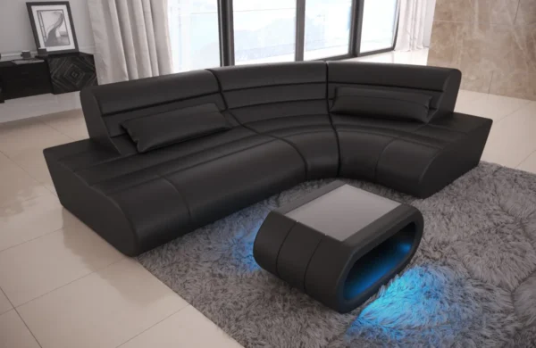 Kunstleder Ecksofa Cosmo L-Form XS – Bild 5