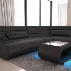 Kunstleder Ecksofa Cosmo L-Form XS