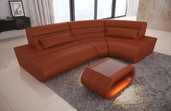 Kunstleder Ecksofa Cosmo L-Form XS – Bild 17