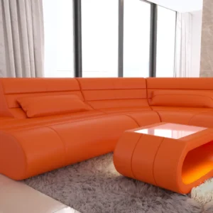 Kunstleder Ecksofa Cosmo L-Form XS