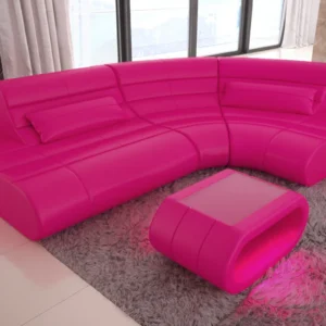 Kunstleder Ecksofa Cosmo L-Form XS