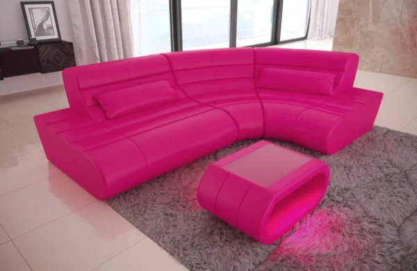 Kunstleder Ecksofa Cosmo L-Form XS