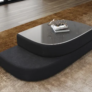 Wildlederoptik Couchtisch Dion