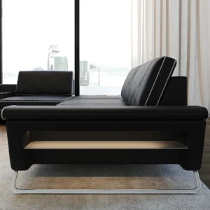 Echtleder Wohnlandschaft Dion U-Form XL