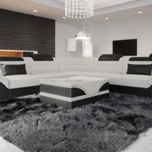 Webstoff Ecksofa Eterno L-Form (Symmetrisch) M Mini