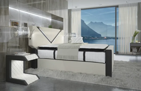 Boxspringbett Liora Webstoff – Bild 3