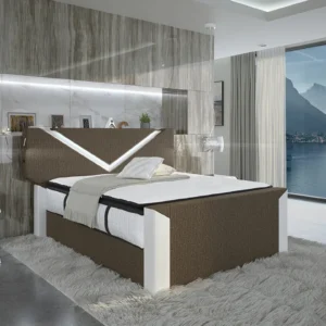 Boxspringbett Liora Webstoff