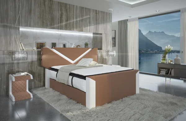 Boxspringbett Liora Mikrofaser – Bild 5
