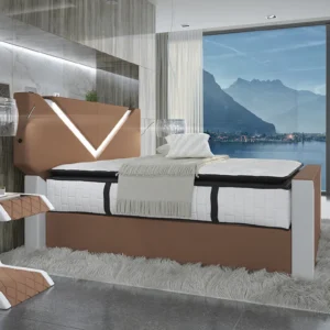 Boxspringbett Liora Mikrofaser