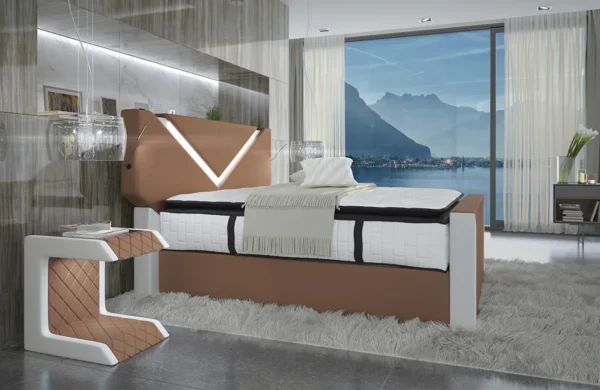 Boxspringbett Liora Mikrofaser – Bild 6