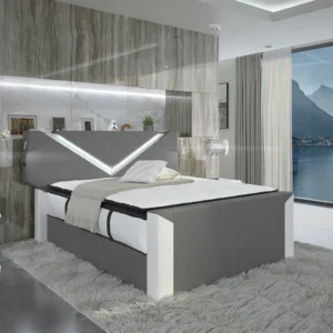 Boxspringbett Liora Mikrofaser