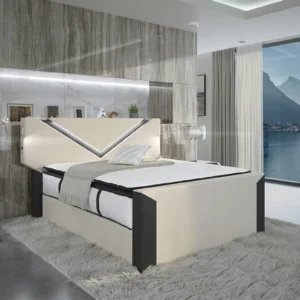 Boxspringbett Liora Mikrofaser