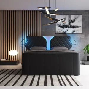 Boxspringbett Nirvana Echtleder