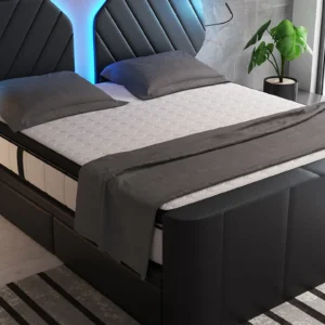 Boxspringbett Nirvana Echtleder