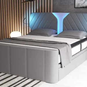 Boxspringbett Nirvana Echtleder