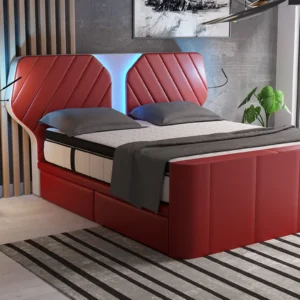 Boxspringbett Nirvana Echtleder