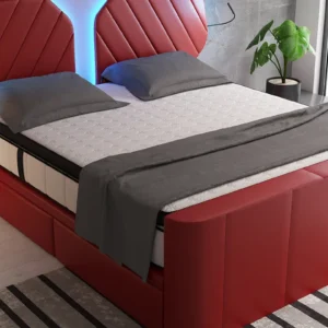 Boxspringbett Nirvana Echtleder