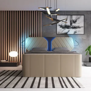 Boxspringbett Nirvana Echtleder