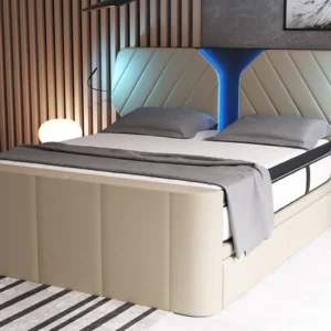 Boxspringbett Nirvana Echtleder
