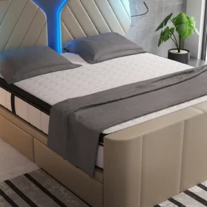Boxspringbett Nirvana Echtleder