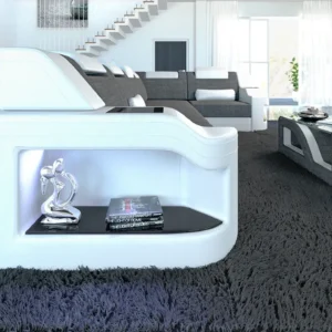 Webstoff Ecksofa Prestivo L-Form M