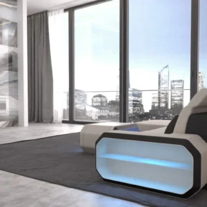 Webstoff Ecksofa Regalia mit Ottomane L-Form S Mini