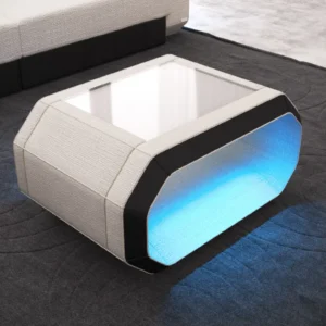 Webstoff Couchtisch Regalia