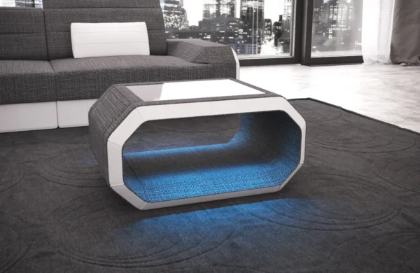 Webstoff Couchtisch Regalia – Bild 8